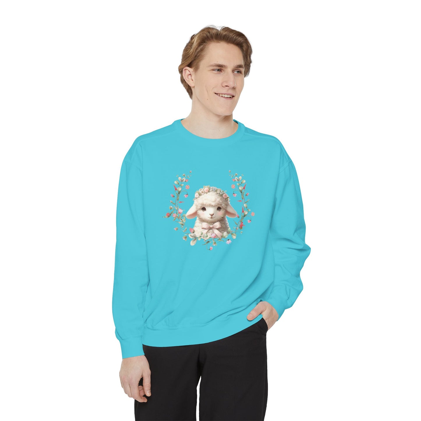 Lambs Charm Sweatshirt Coquette Sweatshirt Trendy Crewneck Aesthetic Sweatshirt Cute Sweatshirt Gift For Her Comfort Colors Sweatshirt