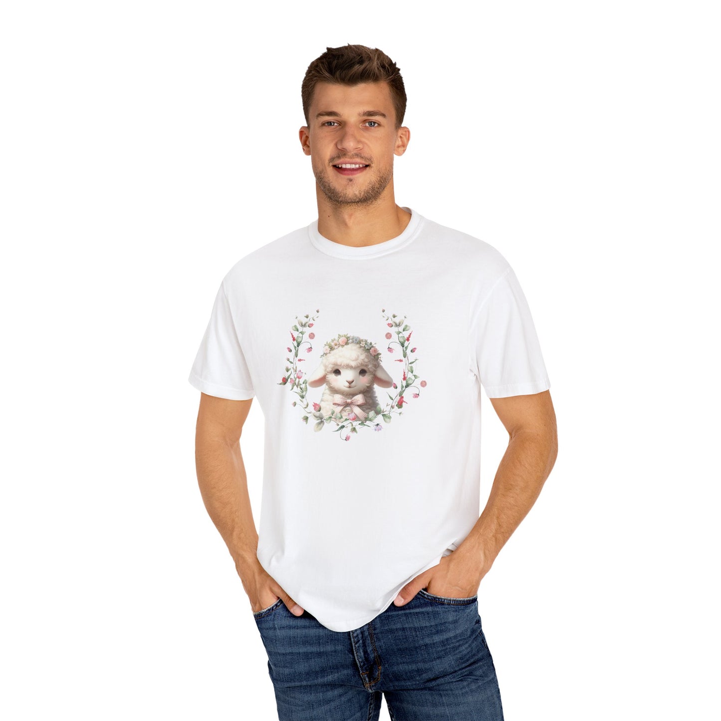 Lambs Charm T-Shirt Coquette T-Shirt Trendy Crewneck Aesthetic T-Shirt Cute T-Shirt Gift For Her Comfort Colors T-Shirt