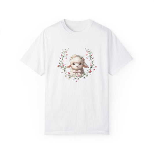 Lambs Charm T-Shirt Coquette T-Shirt Trendy Crewneck Aesthetic T-Shirt Cute T-Shirt Gift For Her Comfort Colors T-Shirt