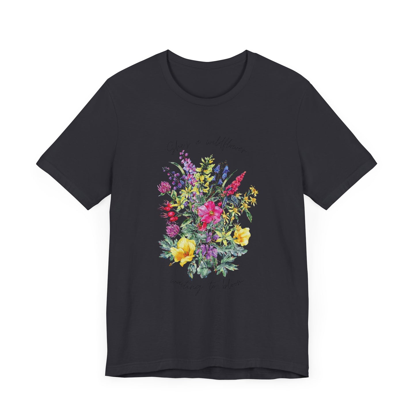 Wildflowers Shirt, Spring flowers shirt, Wildflower Tshirt, Floral Tshirt, Ladies Shirts, Garden Lover Shirt, Nature Lover Shirt