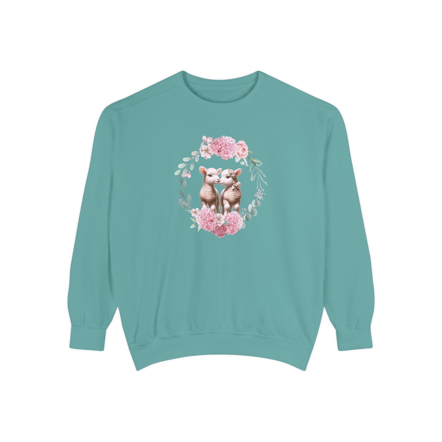 Lamby Snugglekins-Coquette Sweatshirt Trendy Crewneck Aesthetic Sweatshirt Cute Sweatshirt Gift For Her Comfort Colors Sweatshirt