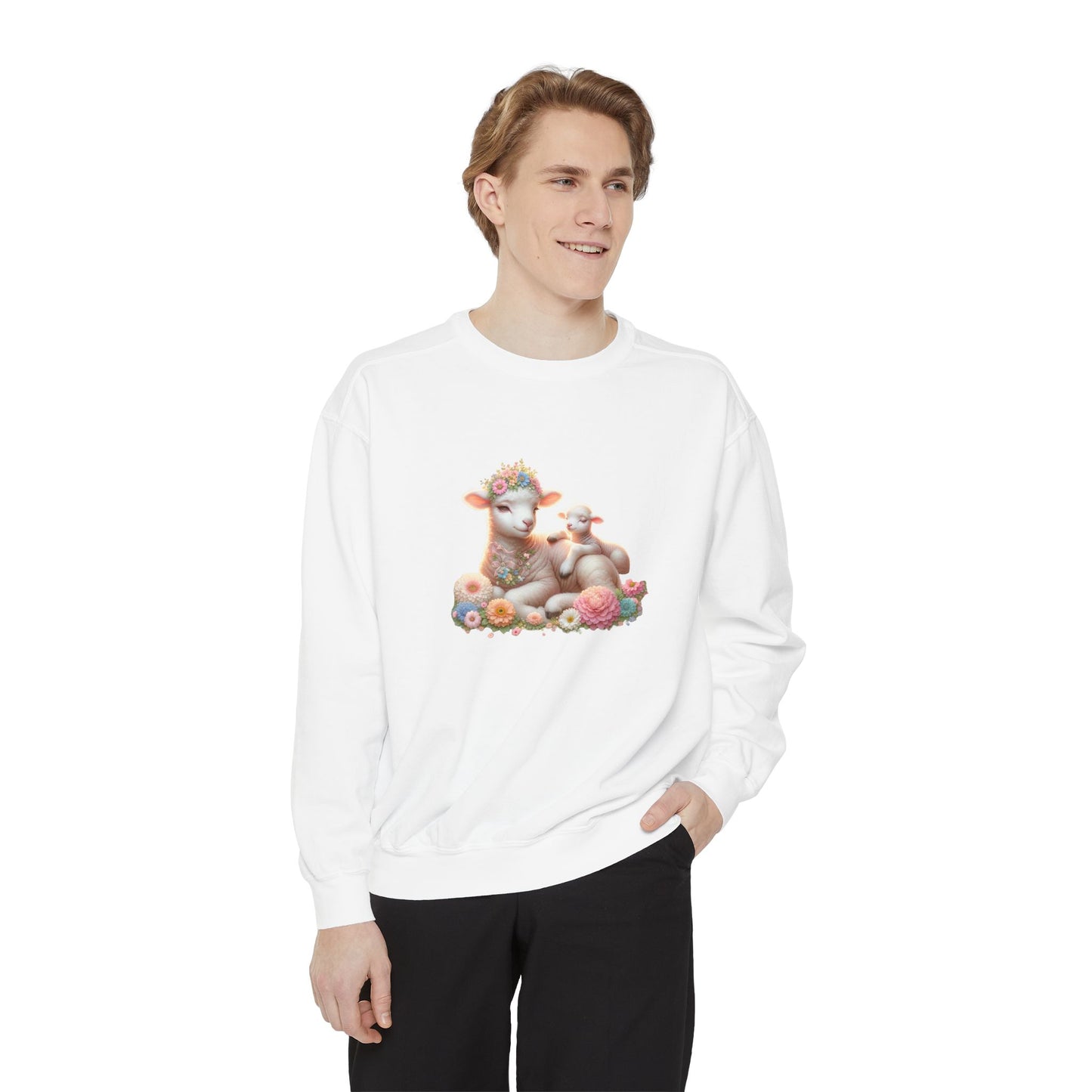 Lil' Baabini-Coquette Sweatshirt Trendy Crewneck Aesthetic Sweatshirt Cute Sweatshirt Gift For Her Comfort Colors Sweatshirt