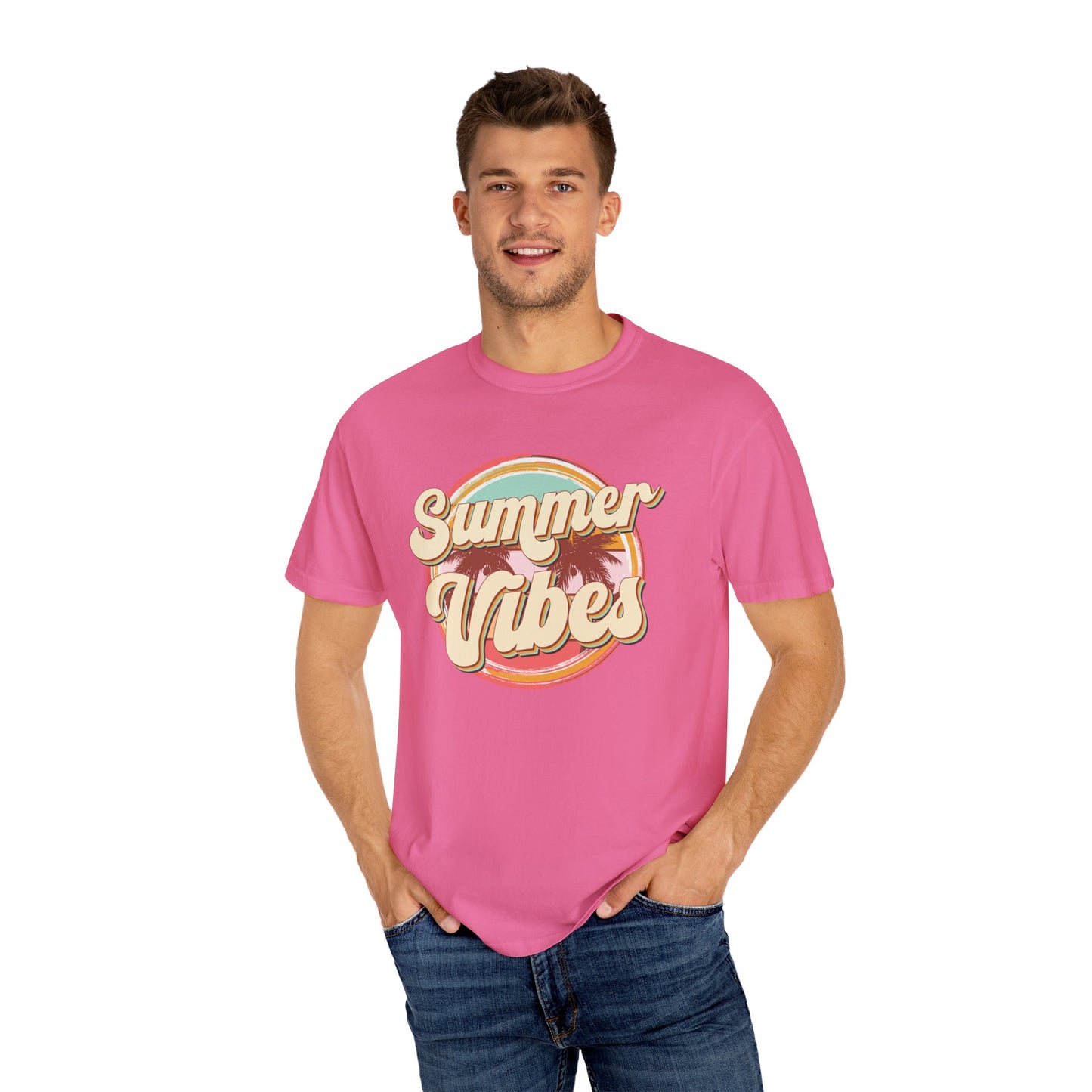 Summer vibes shirt, summertime shirt, vacation shirt, party tee, trendy tee, sophisticated tee, beach vibes tee