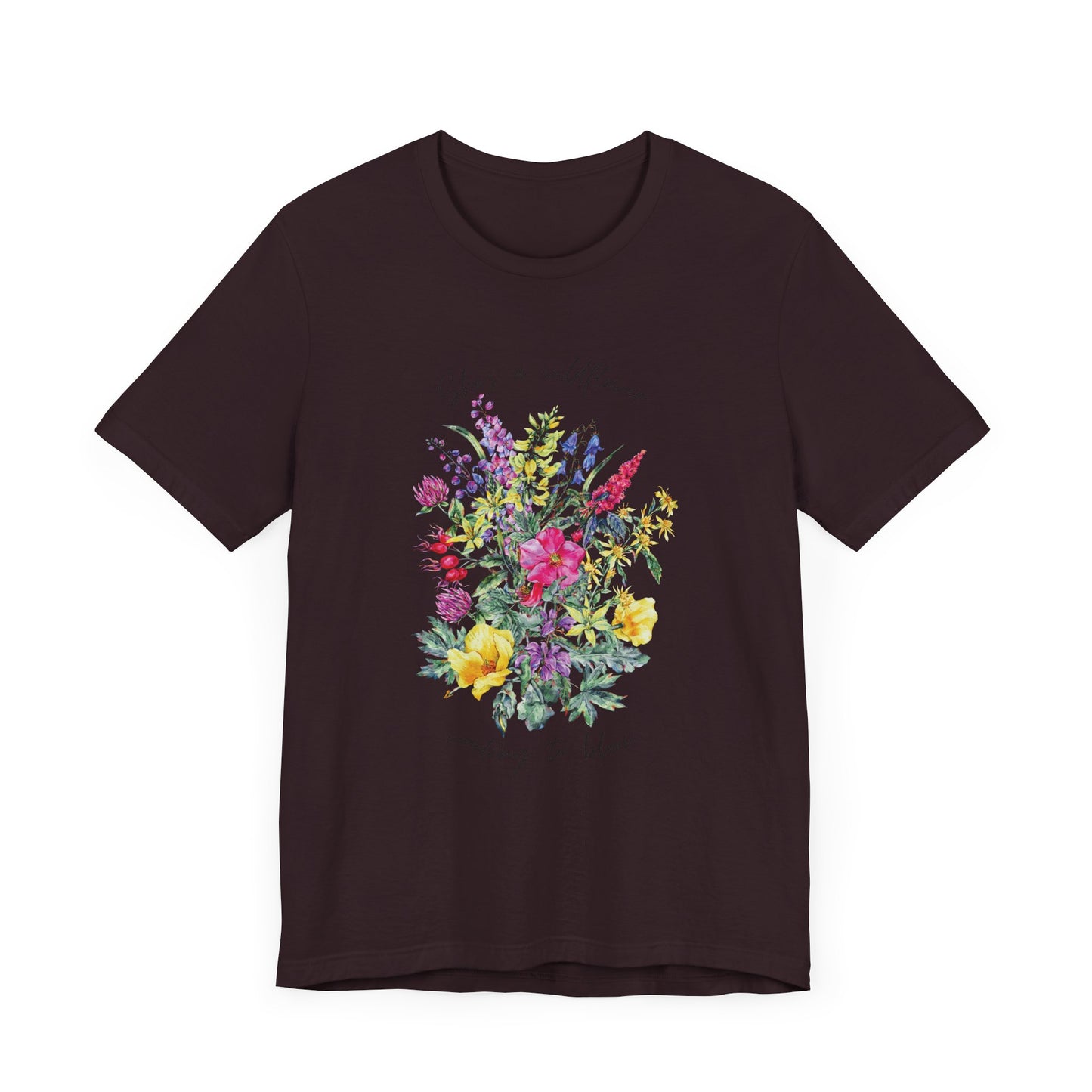 Wildflowers Shirt, Spring flowers shirt, Wildflower Tshirt, Floral Tshirt, Ladies Shirts, Garden Lover Shirt, Nature Lover Shirt