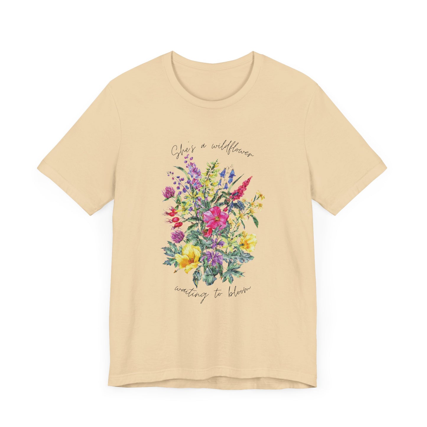 Wildflowers Shirt, Spring flowers shirt, Wildflower Tshirt, Floral Tshirt, Ladies Shirts, Garden Lover Shirt, Nature Lover Shirt