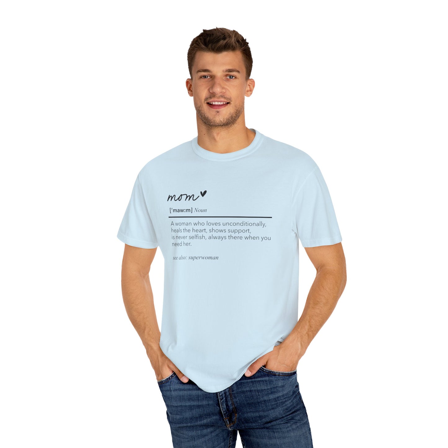 Definition of Mom shirt, summertime shirt, trendy tee, sophisticated tee, Mother's Day shirt