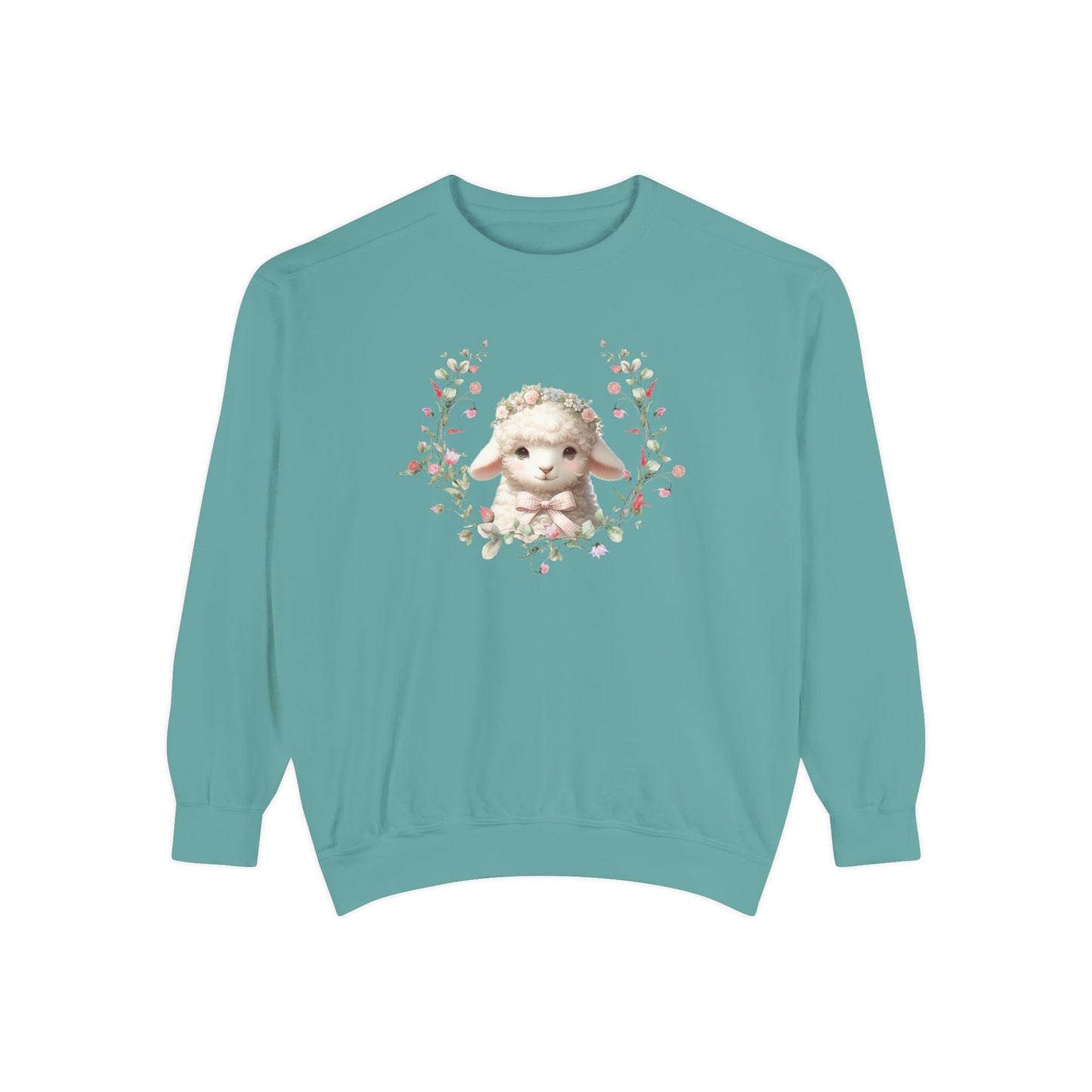 Lambs Charm Sweatshirt Coquette Sweatshirt Trendy Crewneck Aesthetic Sweatshirt Cute Sweatshirt Gift For Her Comfort Colors Sweatshirt