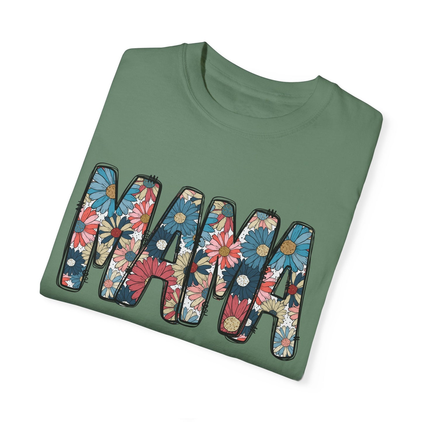 Retro Floral Mama TShirt, Retro Daisy Tee, Mothers day shirt