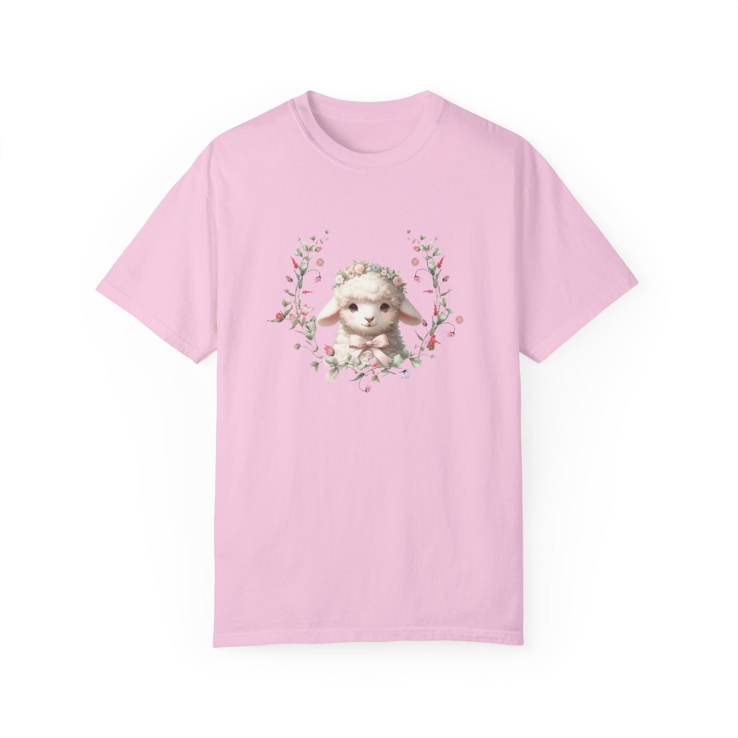 Lambs Charm T-Shirt Coquette T-Shirt Trendy Crewneck Aesthetic T-Shirt Cute T-Shirt Gift For Her Comfort Colors T-Shirt