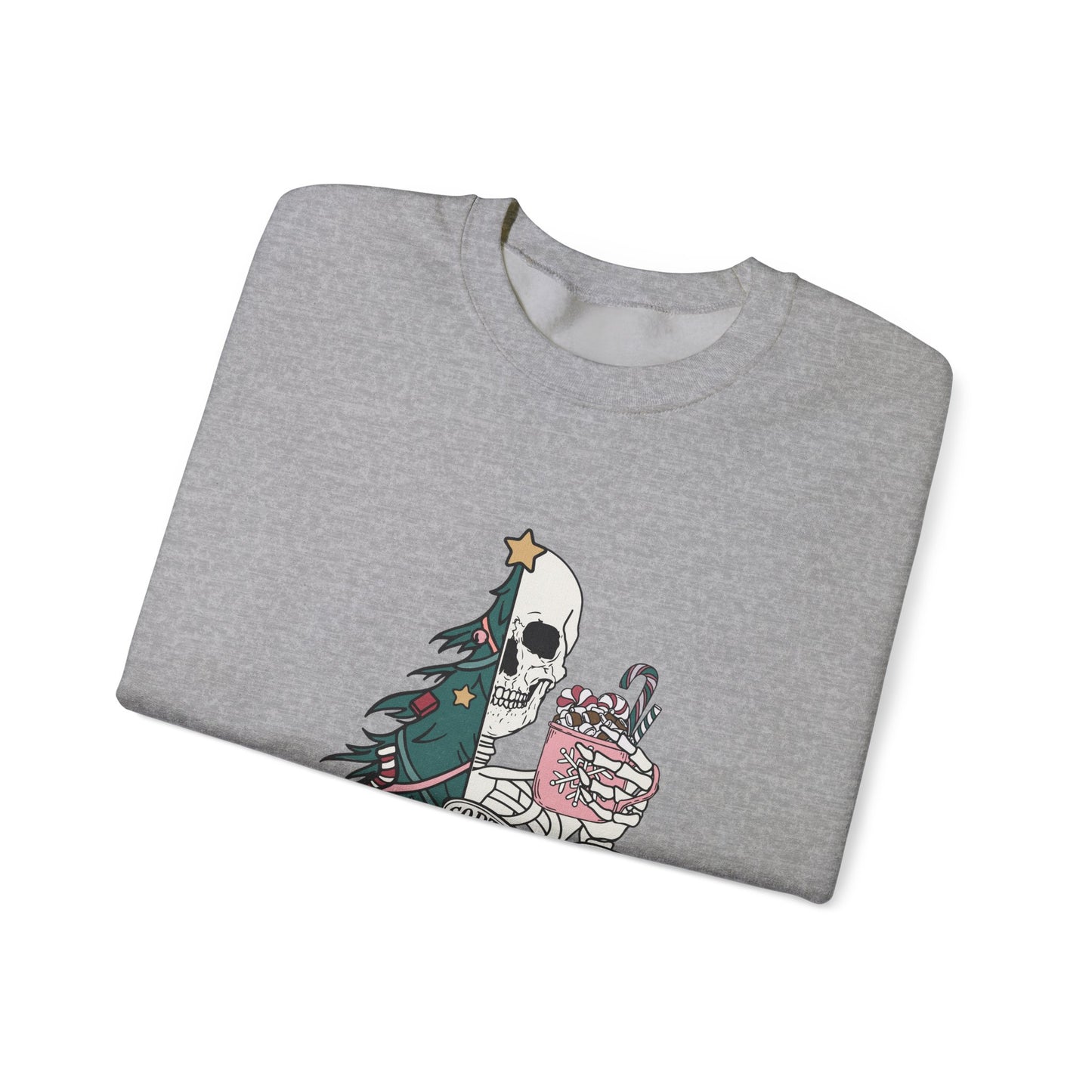Sorta Merry Sorta Scary Christmas Unisex Heavy Blend™ Crewneck Sweatshirt