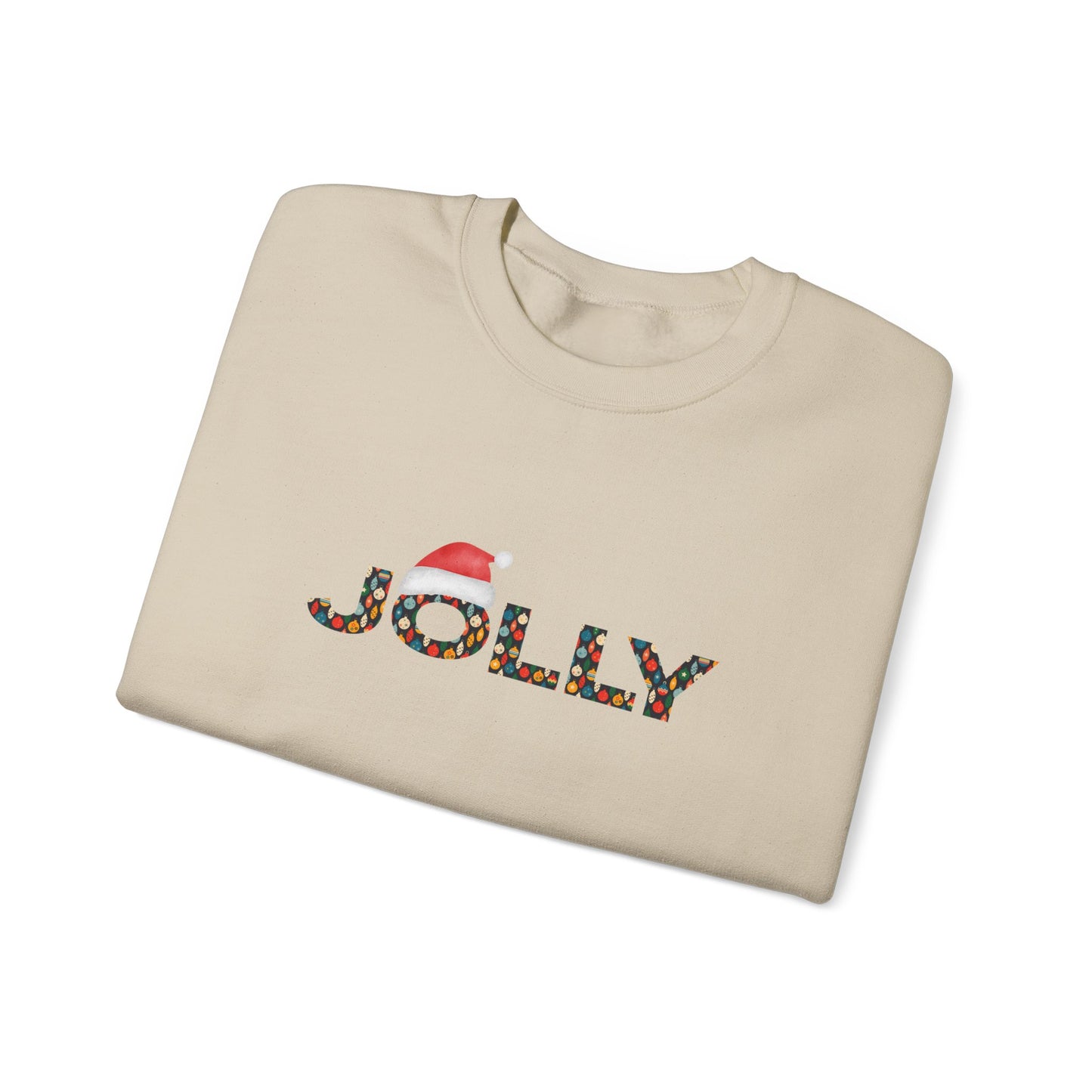 Jolly Christmas Ornaments Unisex Heavy Blend™ Crewneck Sweatshirt