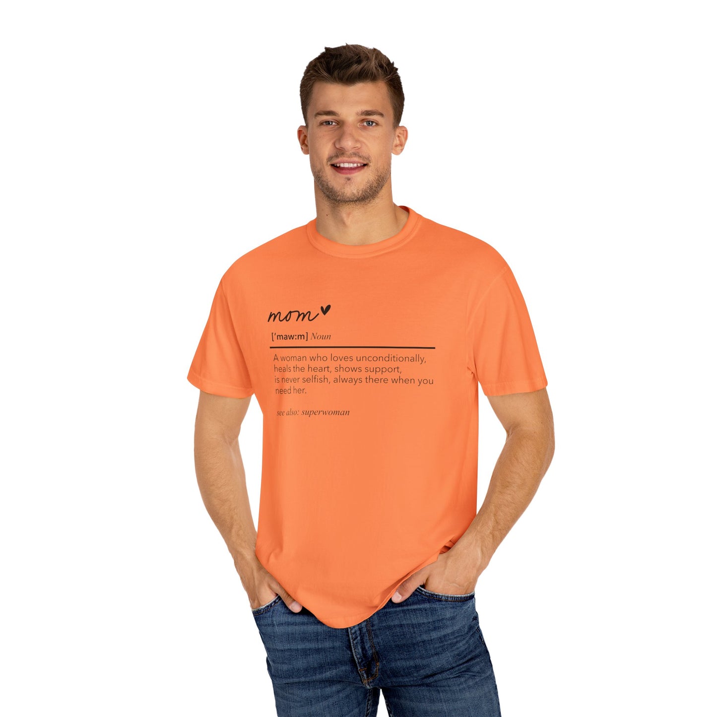 Definition of Mom shirt, summertime shirt, trendy tee, sophisticated tee, Mother's Day shirt