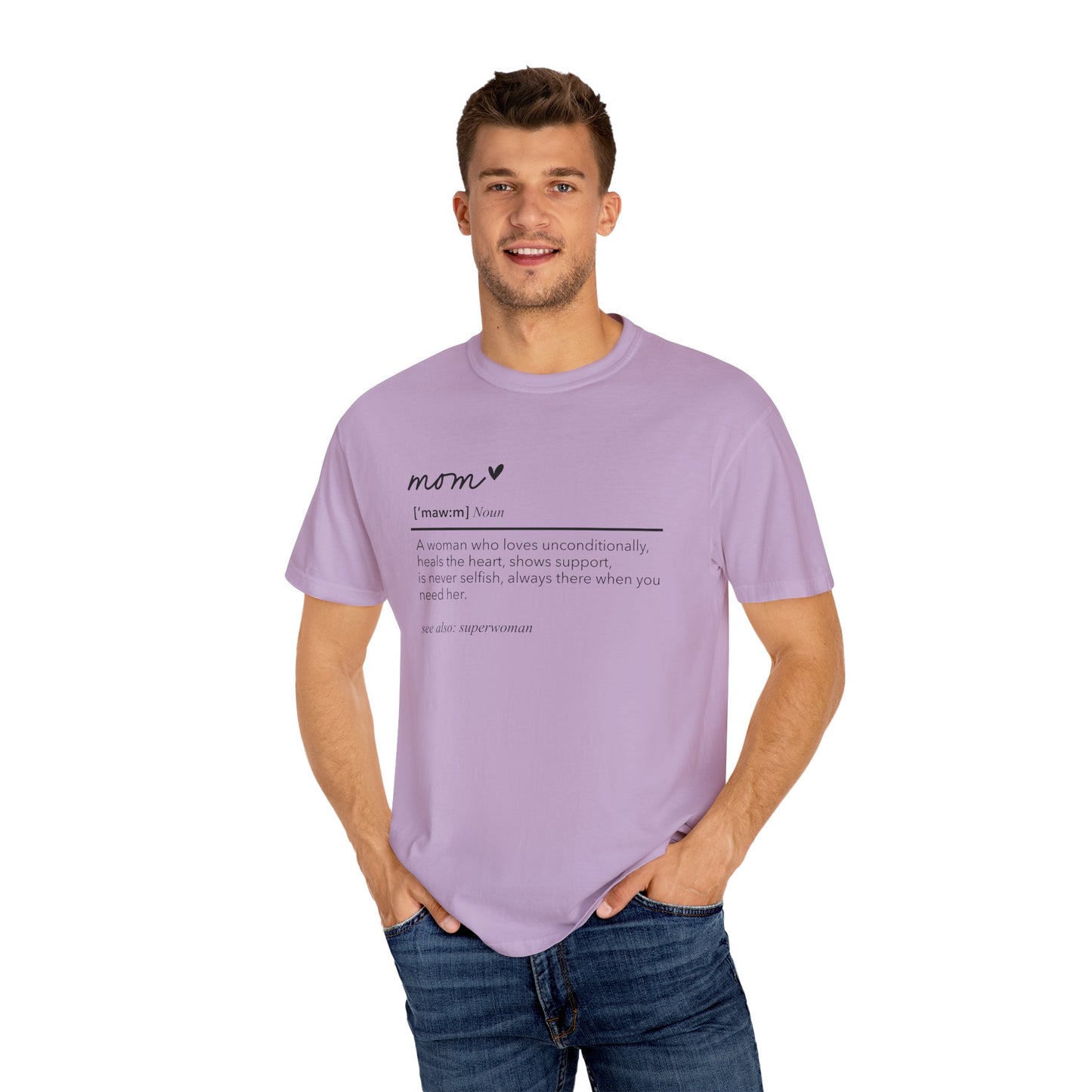 Definition of Mom shirt, summertime shirt, trendy tee, sophisticated tee, Mother's Day shirt