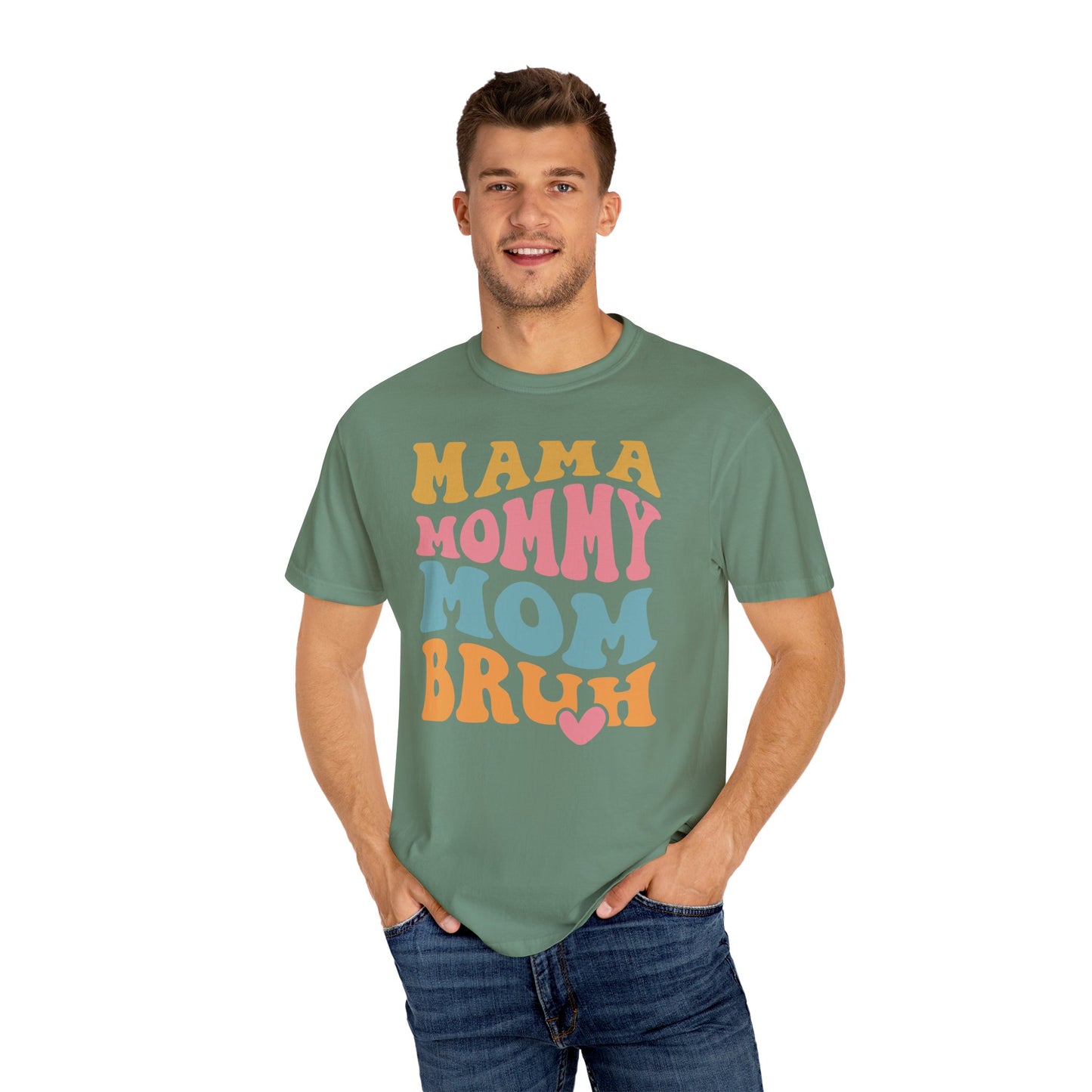 Mama Mommy Mom Bruh TShirt, Retro Font Tee, Mothers day shirt
