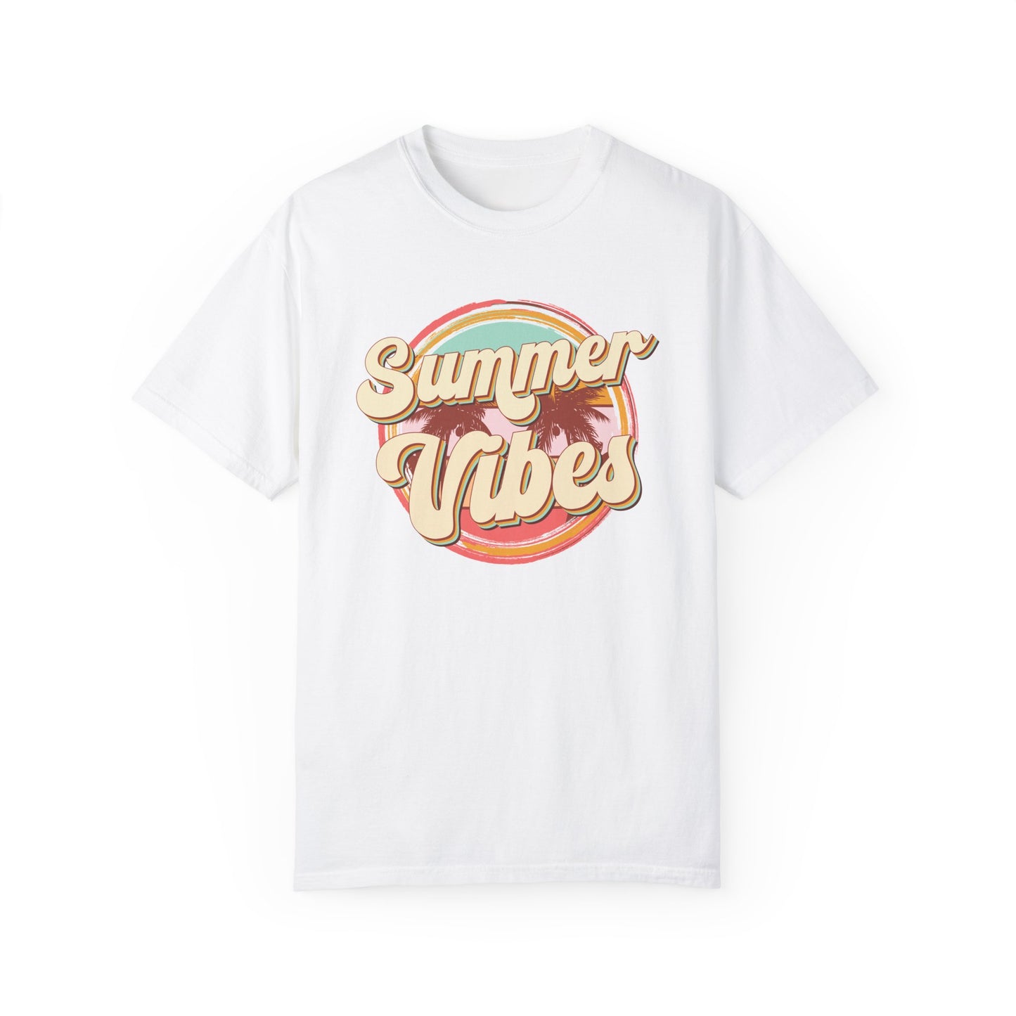 Summer vibes shirt, summertime shirt, vacation shirt, party tee, trendy tee, sophisticated tee, beach vibes tee