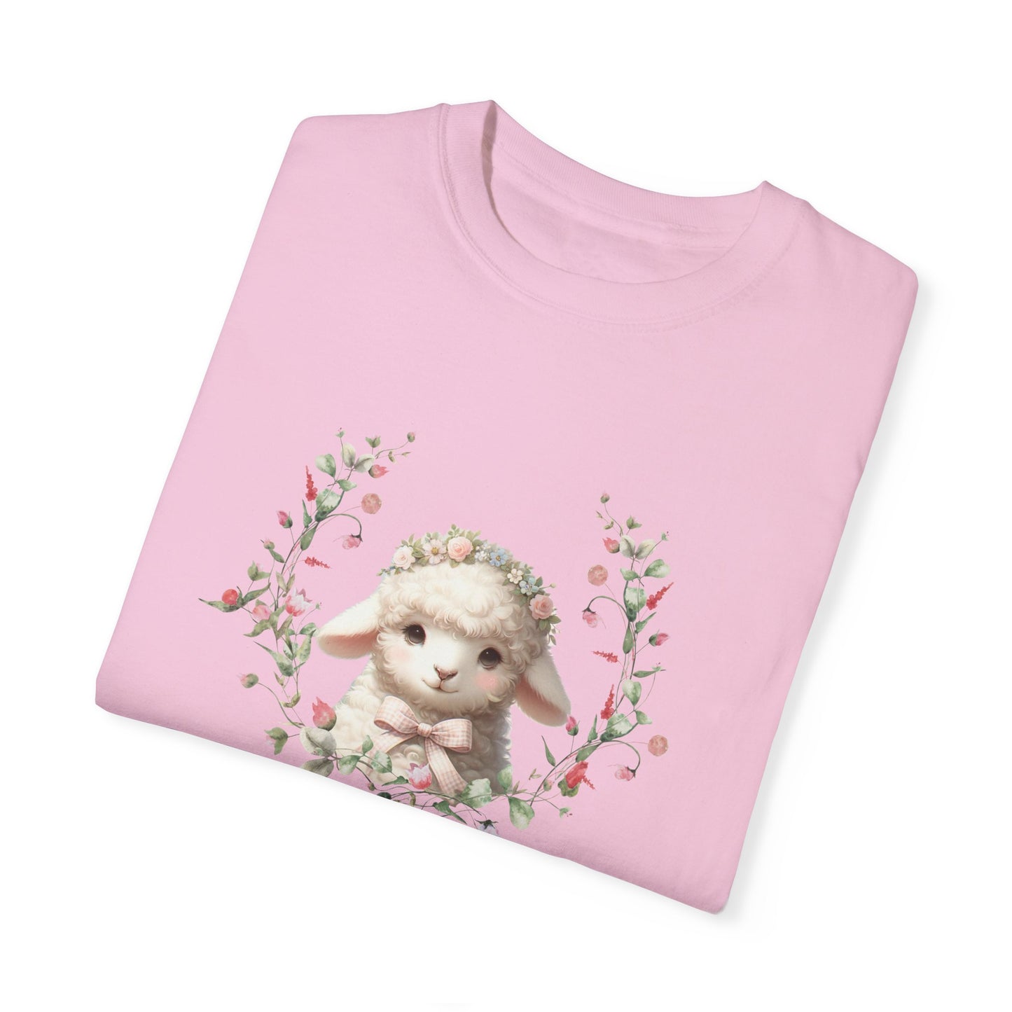 Lambs Charm T-Shirt Coquette T-Shirt Trendy Crewneck Aesthetic T-Shirt Cute T-Shirt Gift For Her Comfort Colors T-Shirt