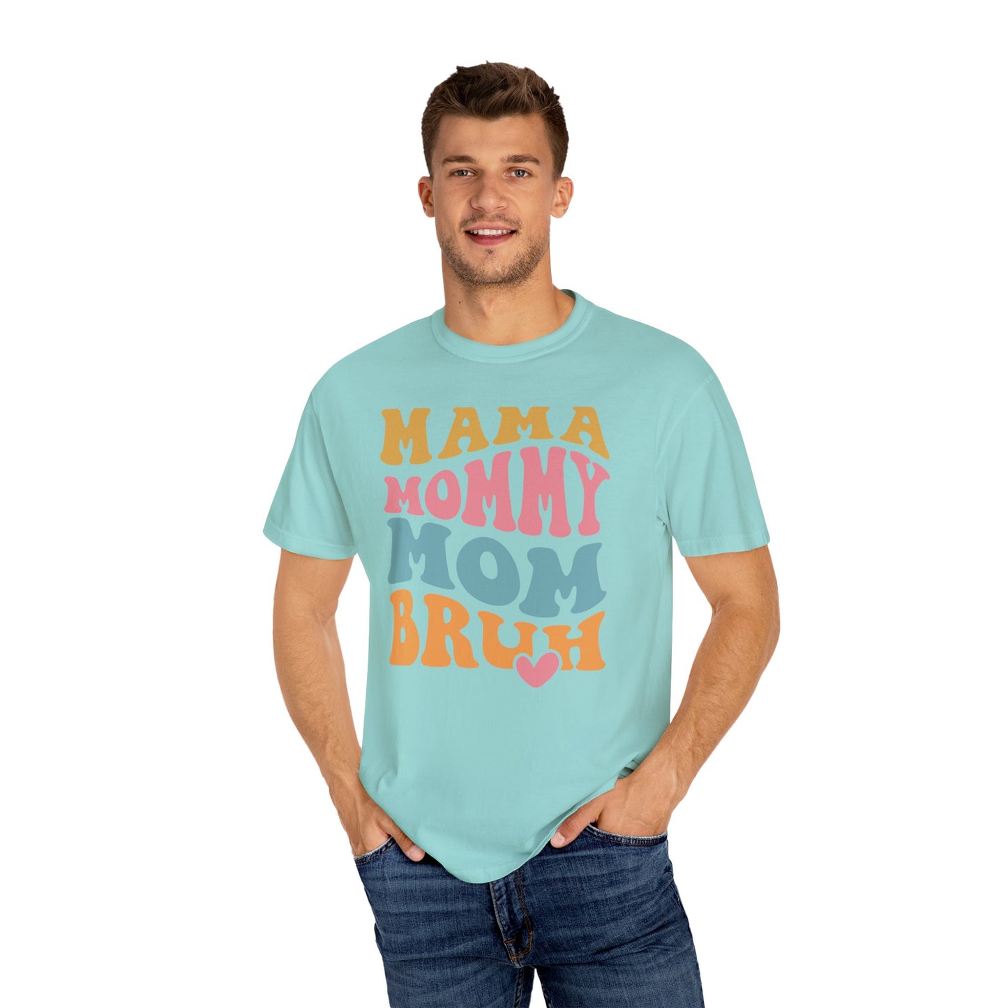 Mama Mommy Mom Bruh TShirt, Retro Font Tee, Mothers day shirt