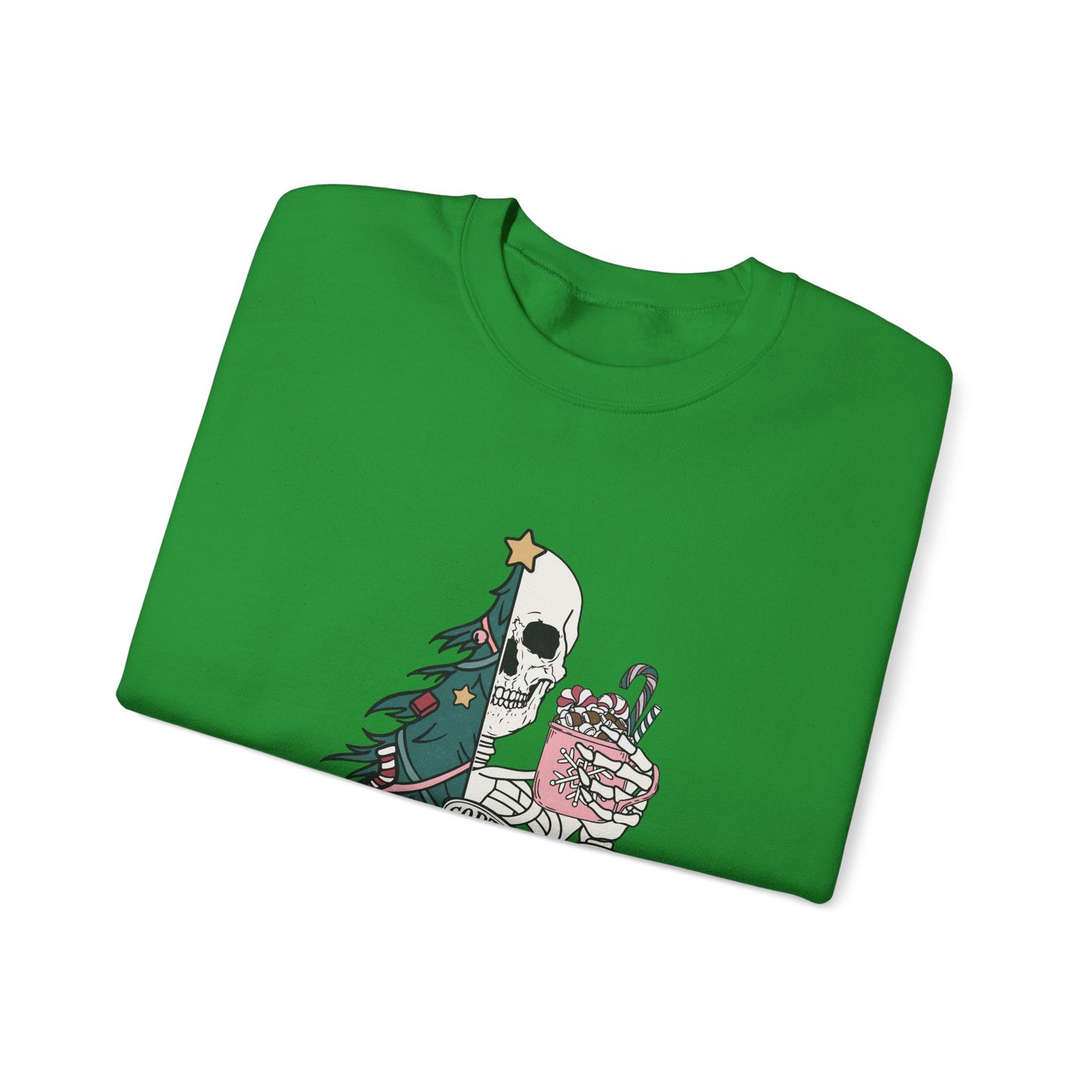 Sorta Merry Sorta Scary Christmas Unisex Heavy Blend™ Crewneck Sweatshirt