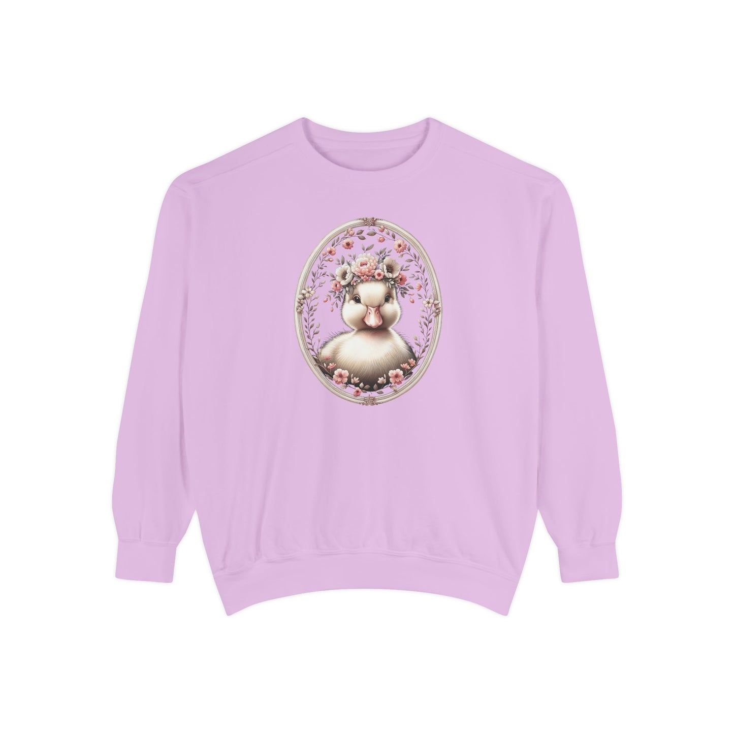 Baby Duckling Sweatshirt Coquette Sweatshirt Trendy Crewneck Aesthetic Sweatshirt Cute Sweatshirt Gift For Her Comfort Colors Sweatshirt
