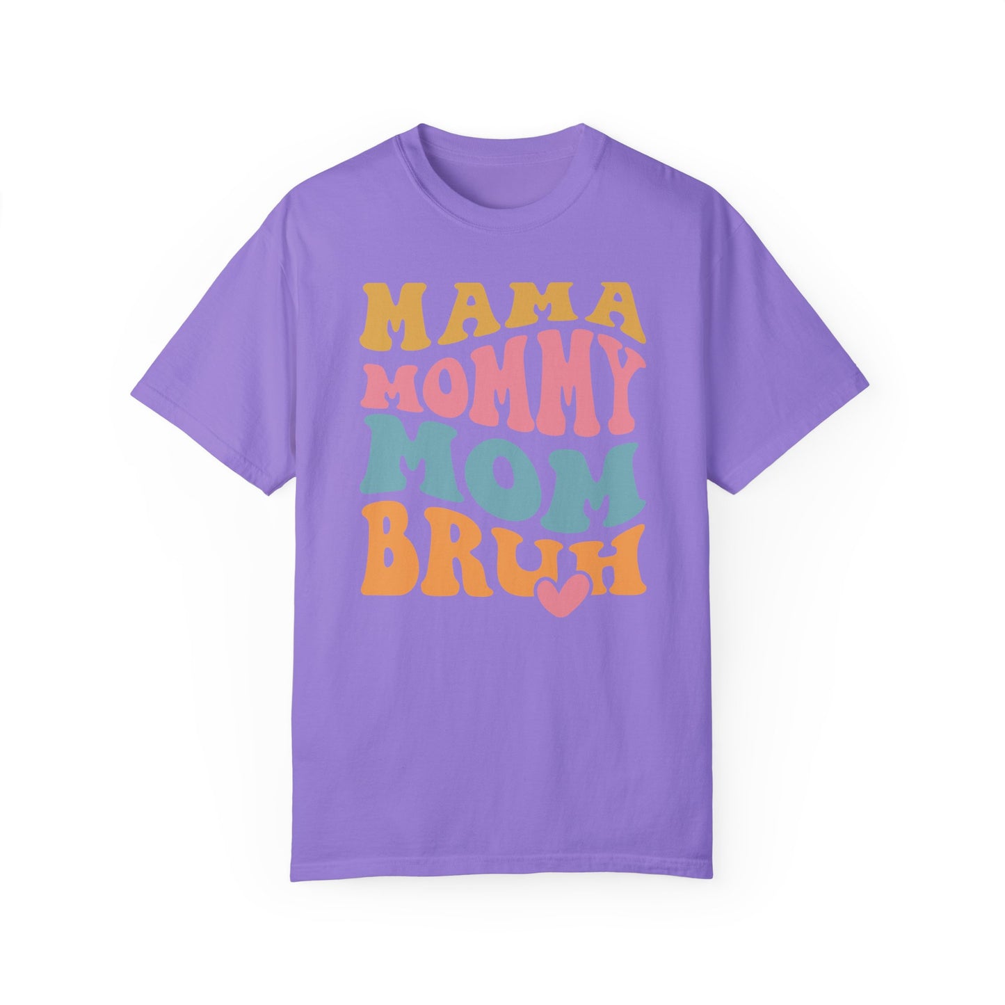 Mama Mommy Mom Bruh TShirt, Retro Font Tee, Mothers day shirt