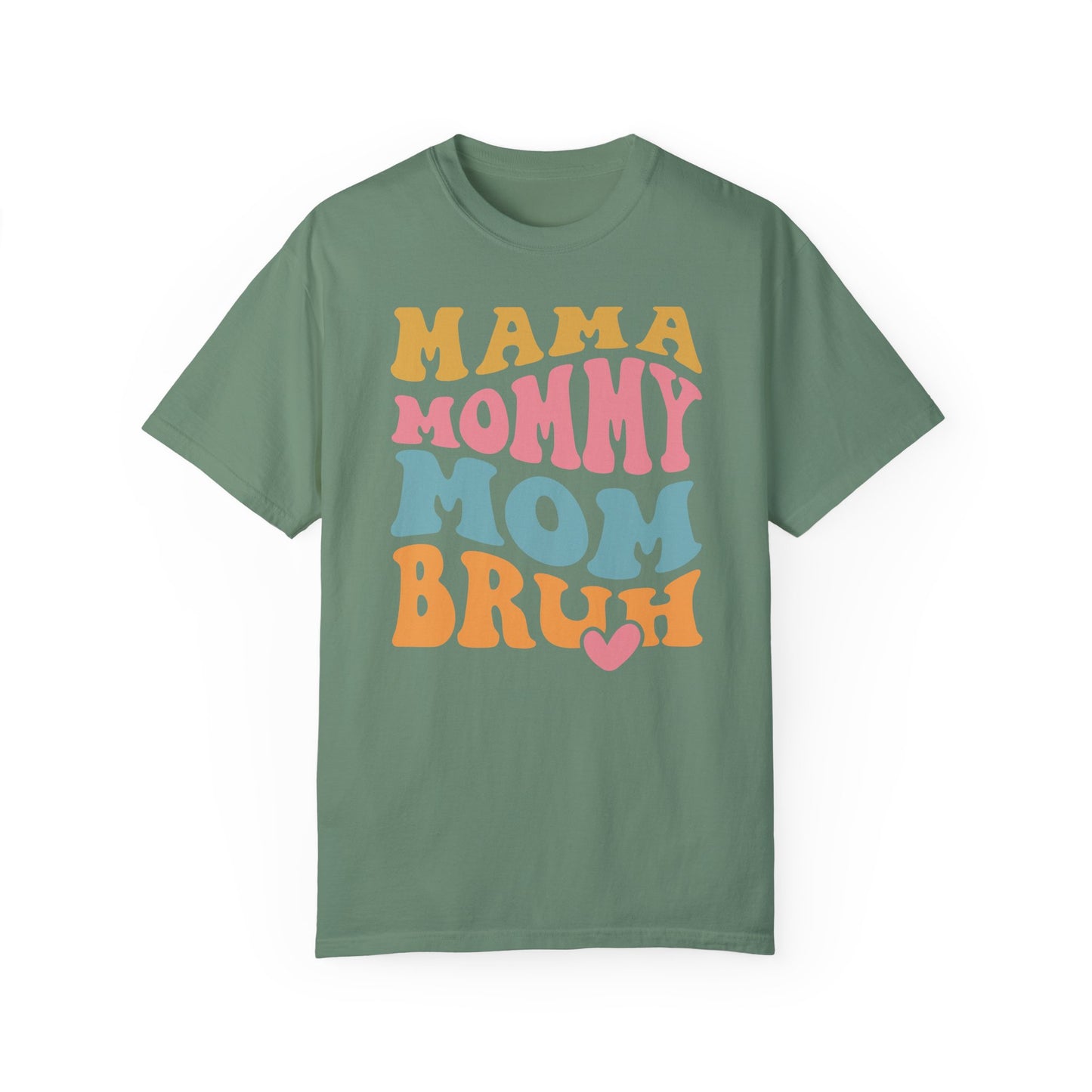 Mama Mommy Mom Bruh TShirt, Retro Font Tee, Mothers day shirt