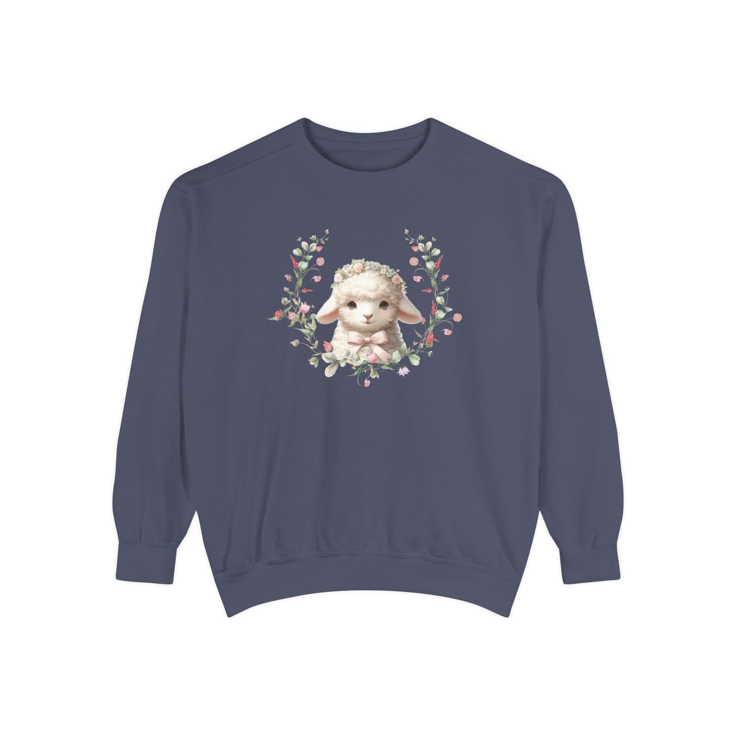 Lambs Charm Sweatshirt Coquette Sweatshirt Trendy Crewneck Aesthetic Sweatshirt Cute Sweatshirt Gift For Her Comfort Colors Sweatshirt