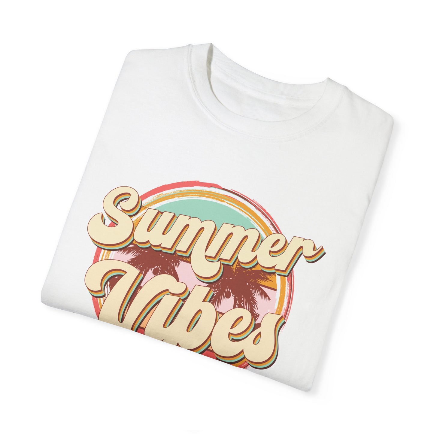 Summer vibes shirt, summertime shirt, vacation shirt, party tee, trendy tee, sophisticated tee, beach vibes tee